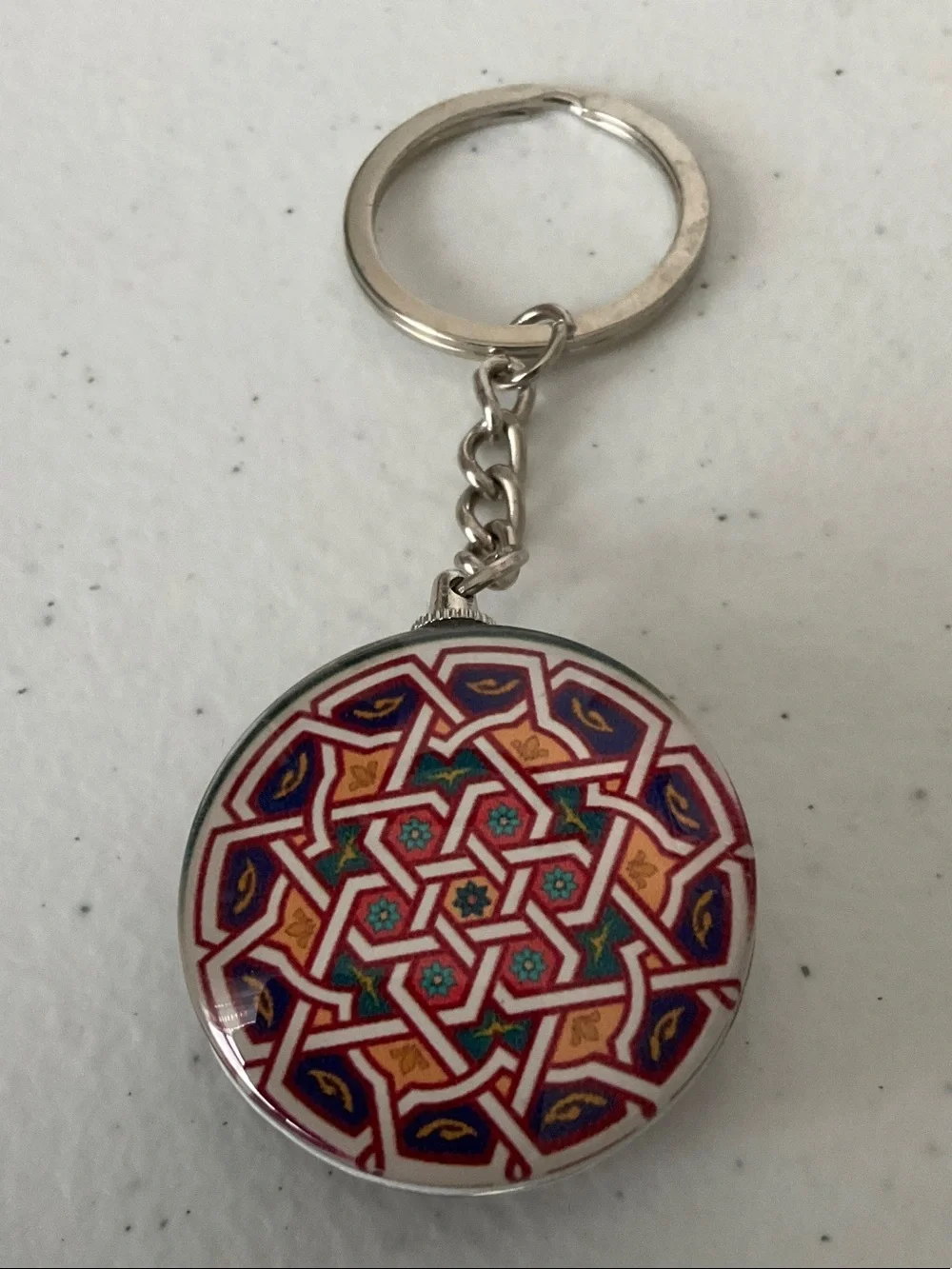 Islamic Geometric Keychain - Women Accessories